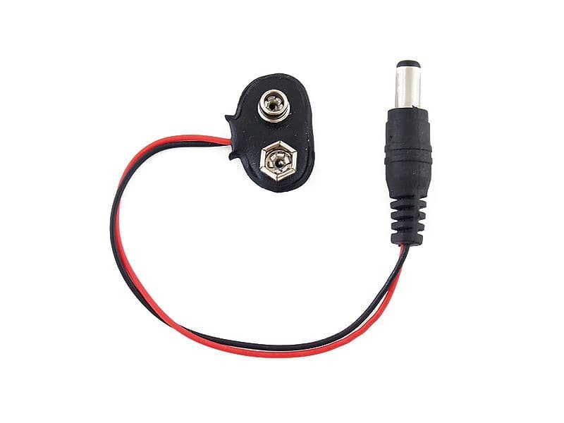 9V Snap with 2.1mm Plug Battery Holder