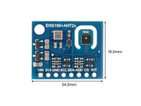ENS160+AHT21 Carbon Dioxide, Air Quality, Temperature And Humidity Sensor CO2 eCO2 TVOC