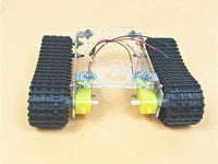 Acrylic Tank with Tracks Conveyor Belt