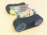 Acrylic Tank with Tracks Conveyor Belt