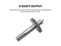 Motor DC 6V/12V Gearbox