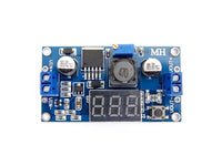 DC-DC Step Down Buck Converter with Display 3.2 - 40V to 1.25 - 35V 10W 3A LM2596