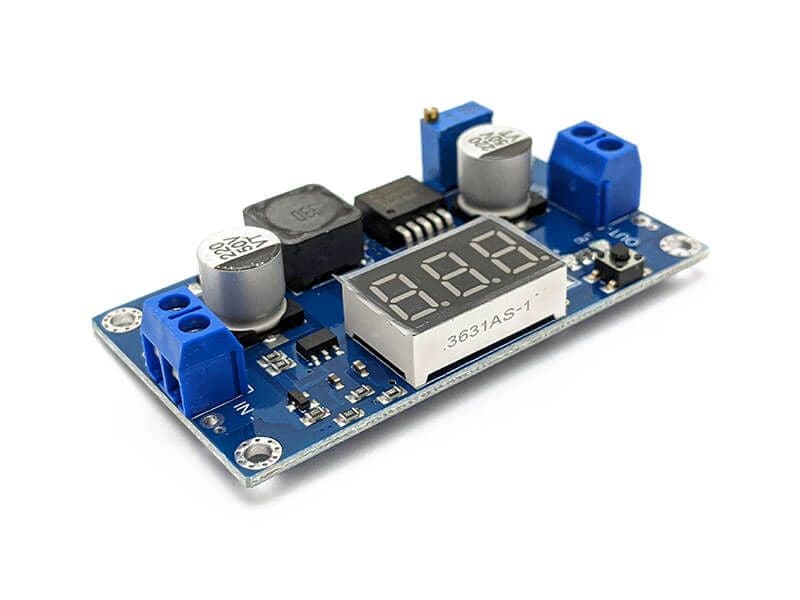 DC-DC Step Up Boost Converter with Display 3 - 32V to 5 - 35V 10W 3A XL6009
