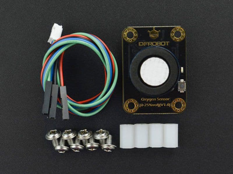 Gravity Electrochemical Oxygen Sensor 0-25%Vol I2C
