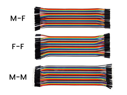 Jumper Wire Male-Female — Jumper Wires at Kuriosity Singapore