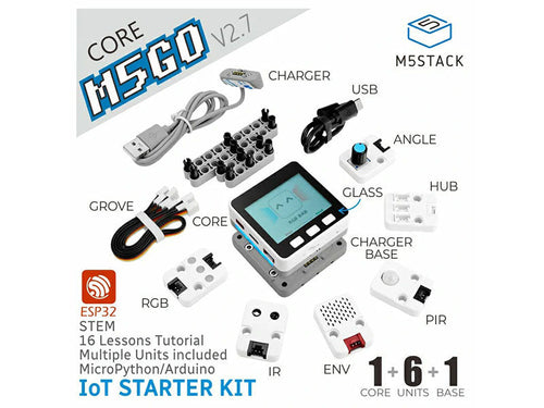 M5Stack M5GO IoT Starter Kit — M5Stack Kits at Kuriosity Singapore