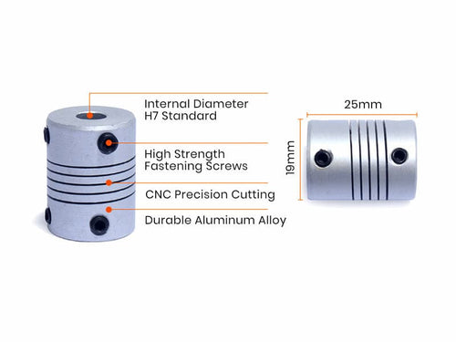 Motor Shaft Coupler — Motor Couplers at Kuriosity Singapore