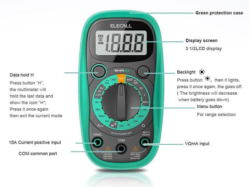 Digital Multimeter — Multimeters at Kuriosity Singapore
