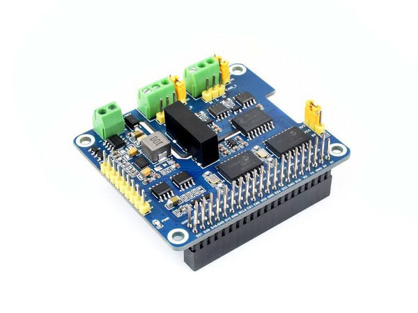 2-Channel Isolated CAN Bus Expansion HAT For Raspberry Pi, Dual Chips Solution, Stackable Design For Expanding Multiple CAN Channels, Raspberry Pi HAT