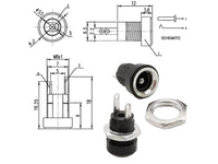 2.1mm DC Socket Barrel Jack