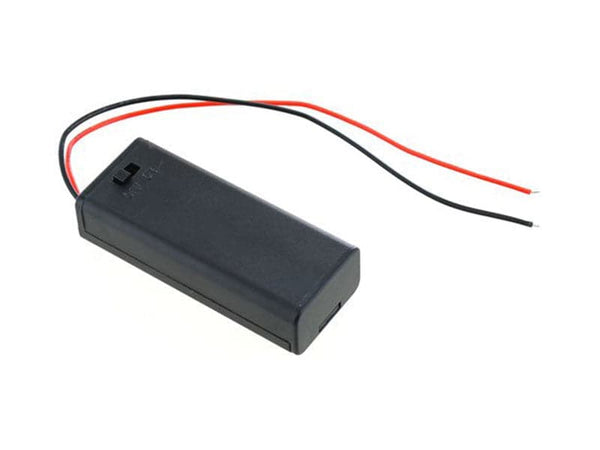 2x AAA Battery Holder with Switch