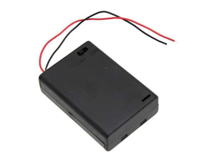 3x AA Battery Holder with Switch