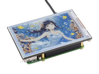 4inch E Ink Spectra 6 (E6) Full color E-Paper Display, 600×400 Pixels, SPI Communication, Optional For HAT+ Standard Driver Board, E-ink Display