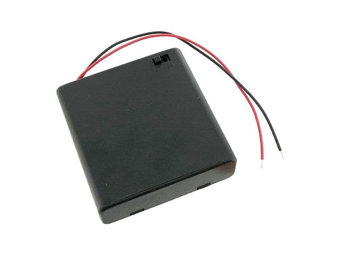 4x AA Battery Holder with Switch