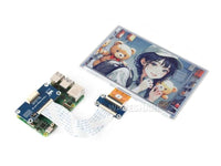 7.3inch E Ink Spectra 6 (E6) Full Color E-Paper Display, E-Ink Display, Low Power Consumption, 800×480 Pixels, SPI Communication, Optional For E-Paper Driver HAT