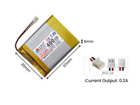 7.4V 400mAh Battery Li-Po Lithium Polymer