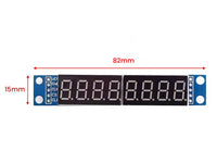 8-Digit LED Segment Display Module MAX7219