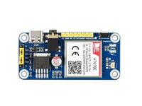 A7670E LTE Cat-1 HAT for Raspberry Pi, Multi Band, 2G GSM / GPRS, LBS, for Europe, Southeast Asia, West Asia, Africa, China, South Korea