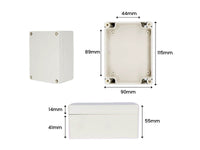 ABS Enclosure Waterproof 115x90x55mm