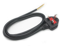 AC Cable with UK Plug 16AWG