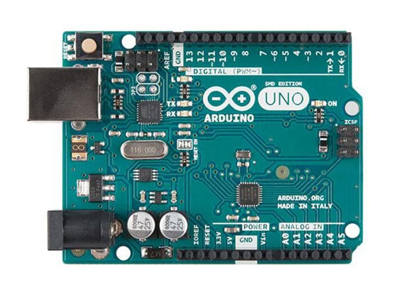 Arduino With Base Board Arduino Uno R3 SMD Original with Base - Kuriosity