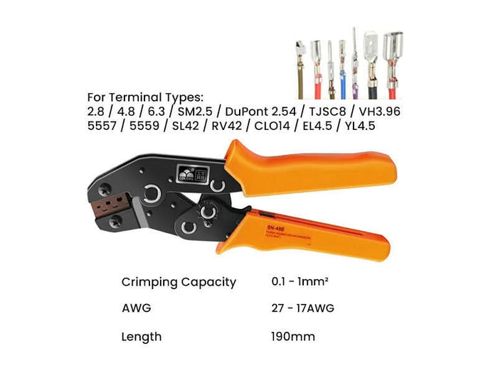 Bare Terminal DuPont Crimp SN-28B