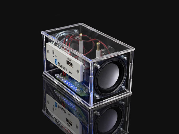 Bluetooth DIY Speaker Kit with Acrylic Case