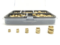 Brass Inserts M2 M3 M4 M5 185pcs