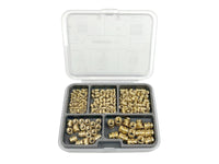 Brass Inserts M2 M3 M4 M5 185pcs