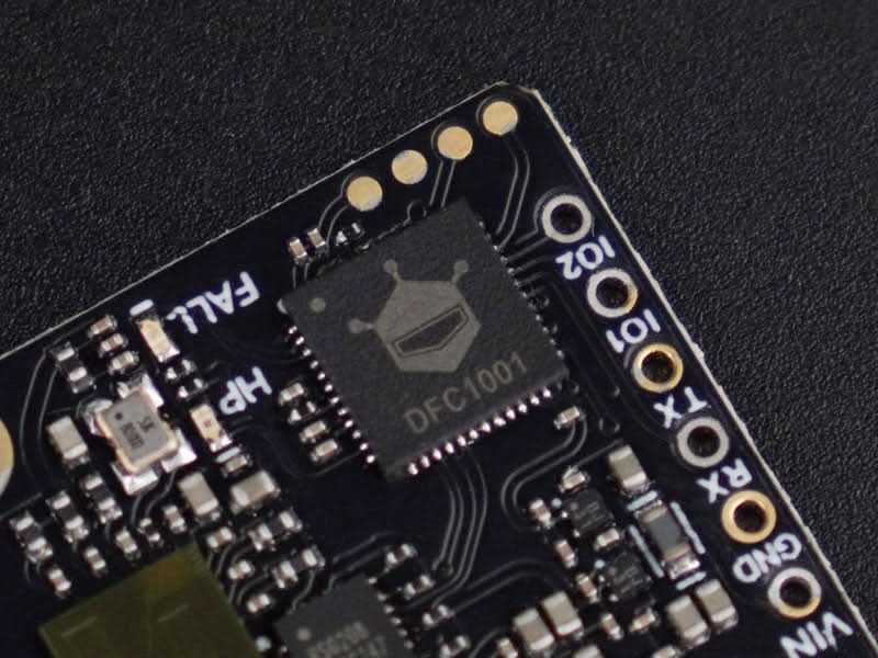 C1001 60GHz mmWave Indoor Fall Detection Sensor for Arduino / ESP32 / micro:bit (11 Meters)