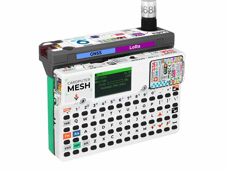 Cardputer Mesh Kit for Meshtastic (ESP32-S3)