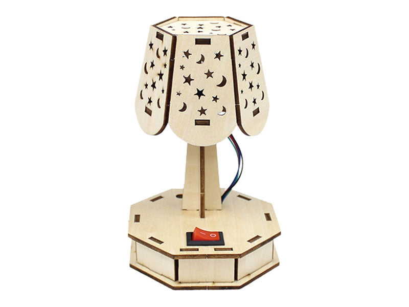 Children DIY Voice Controlled Lamp