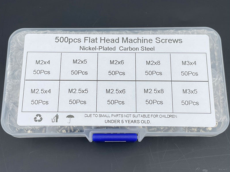 Computer and Laptop Repair Screws, Phillips Head Countersunk, M2 M2.5 M3