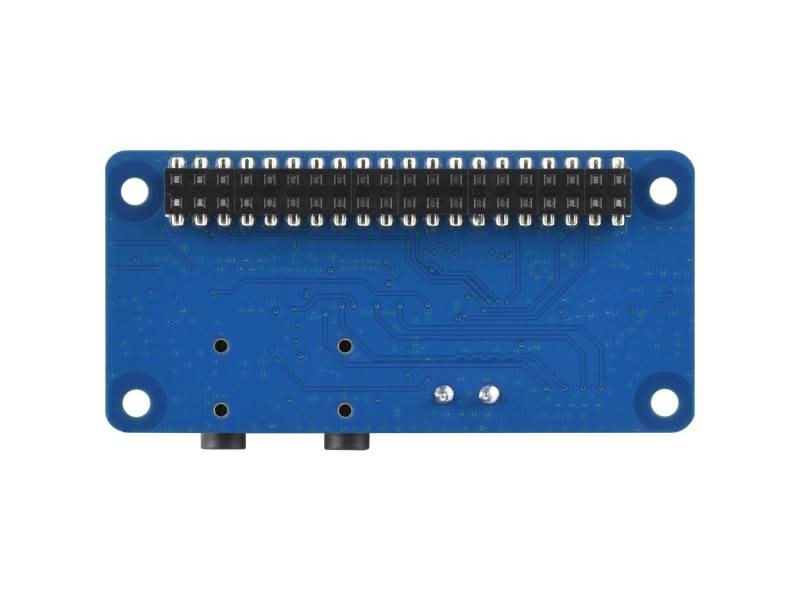 DA7212 I2S Audio Board For Raspberry Pi, Stereo Encoding/Decoding, Onboard Dual Microphones, Compatible With Raspberry Pi Series Boards
