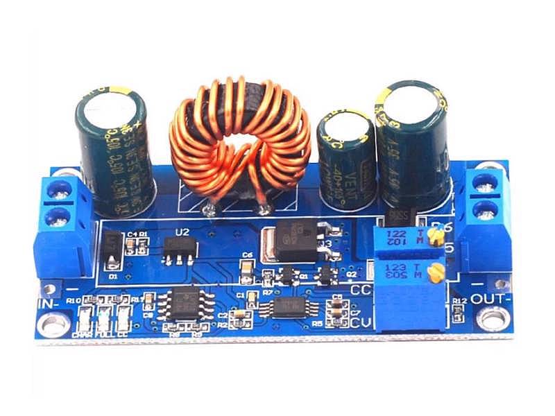 DC-DC Constant Current Step Down Step Up Buck Boost Converter 5 - 30V to 0.5 - 30V 60W