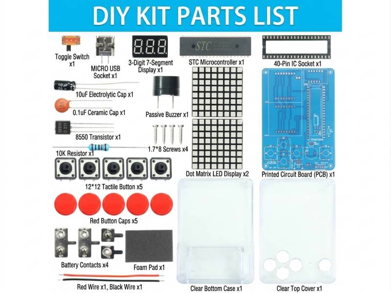 DIY Tetris Soldering Kit
