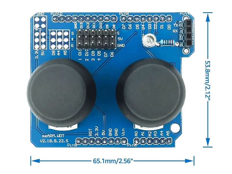 Dual Joystick Shield