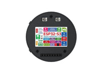 ESP32-S3 1.75inch AMOLED Round Touch Display Development Board, 32-bit LX7 Dual-core Processor, 466×466 Pixels, QSPI Interface, Onboard Dual Microphones Array, ESP32 With Display