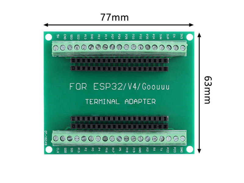 ESP32 Screw Terminal Expansion Board