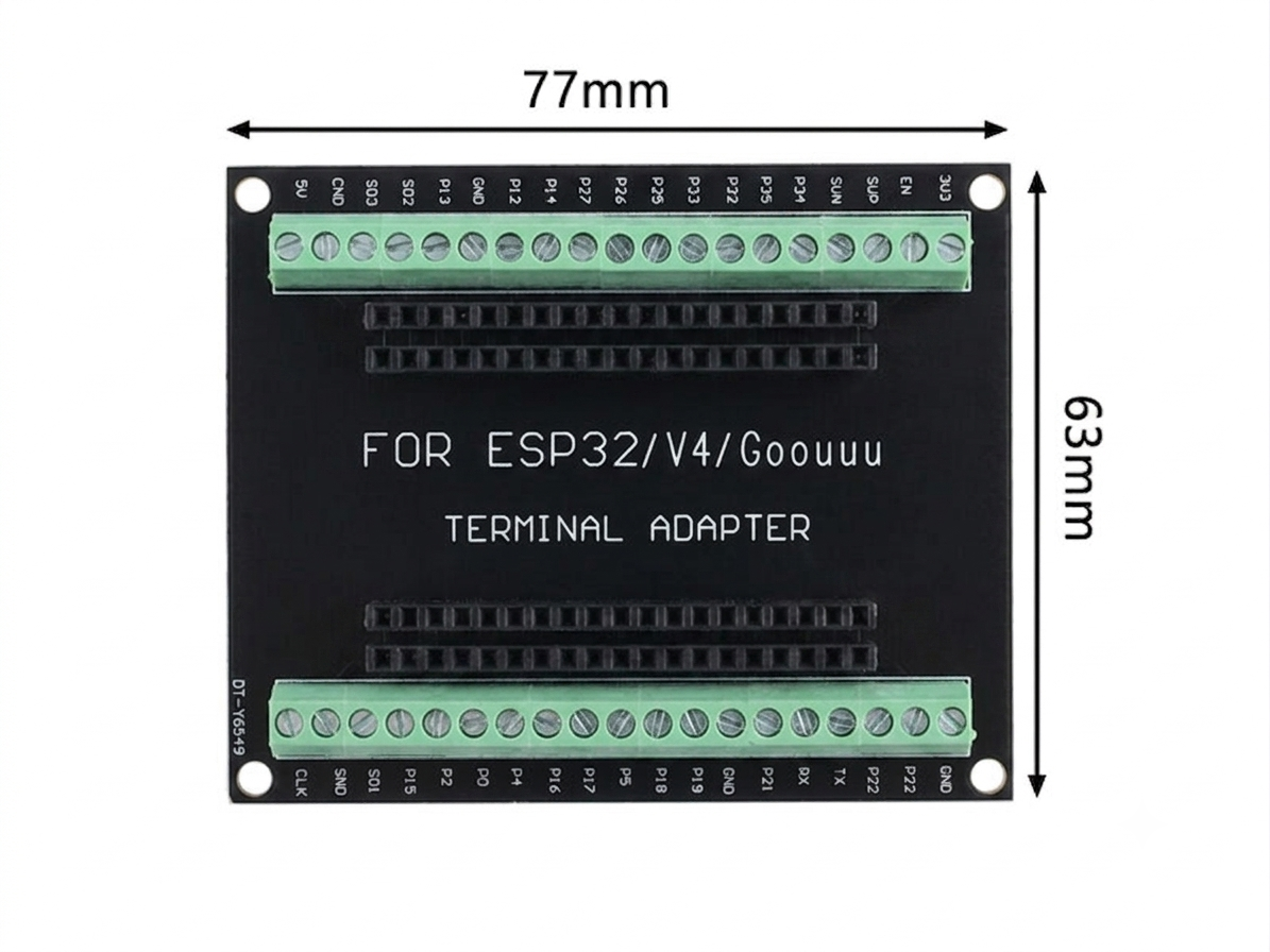 ESP32 Screw Terminal Expansion Board