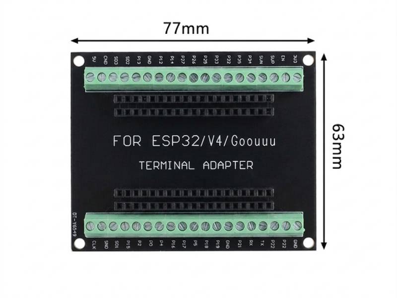 ESP32 Screw Terminal Expansion Board