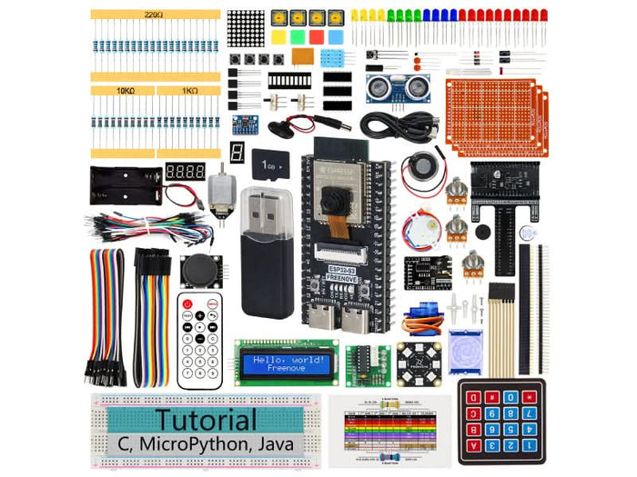 Freenove ESP32 DEV ESP32-S3 CAM Ultimate Starter Kit