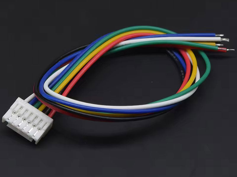 JST GH 1.25 Wire 6 Pin