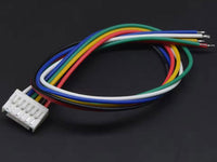 JST GH 1.25 Wire 6 Pin