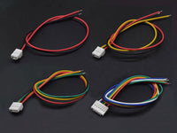 JST GH 1.25 Wire 2 3 4 6 Pin