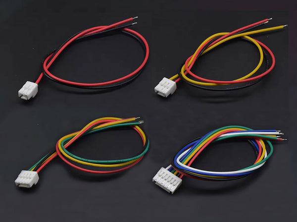JST GH 1.25 Wire 2 3 4 6 Pin