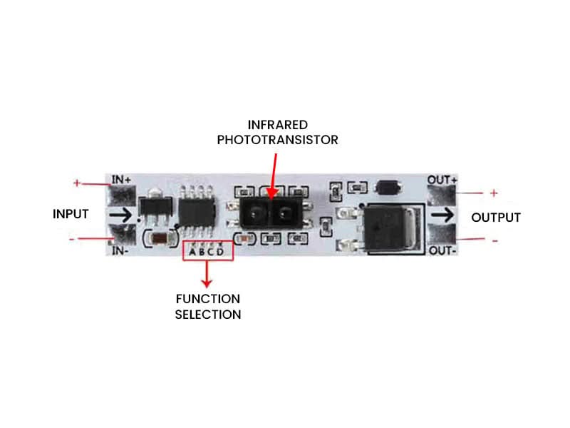 IR Gesture Sensor Switch Module