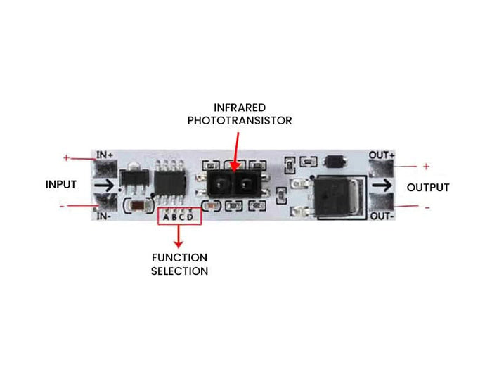 IR Gesture Sensor Switch Module