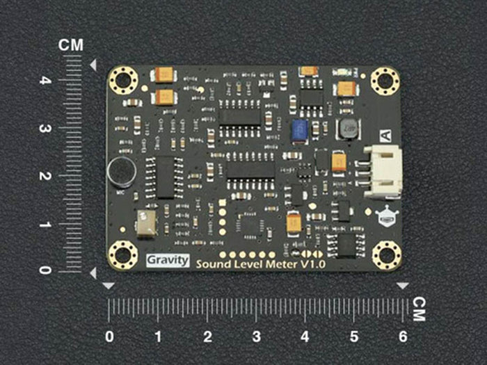 Gravity Analog Sound Level Meter (Decibel Meter) - Compatible With Arduino, 30-130dBA Range