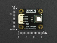 Gravity: I2C SCD41 Infrared Carbon Dioxide / CO2 Sensor (400 - 5000 ppm)